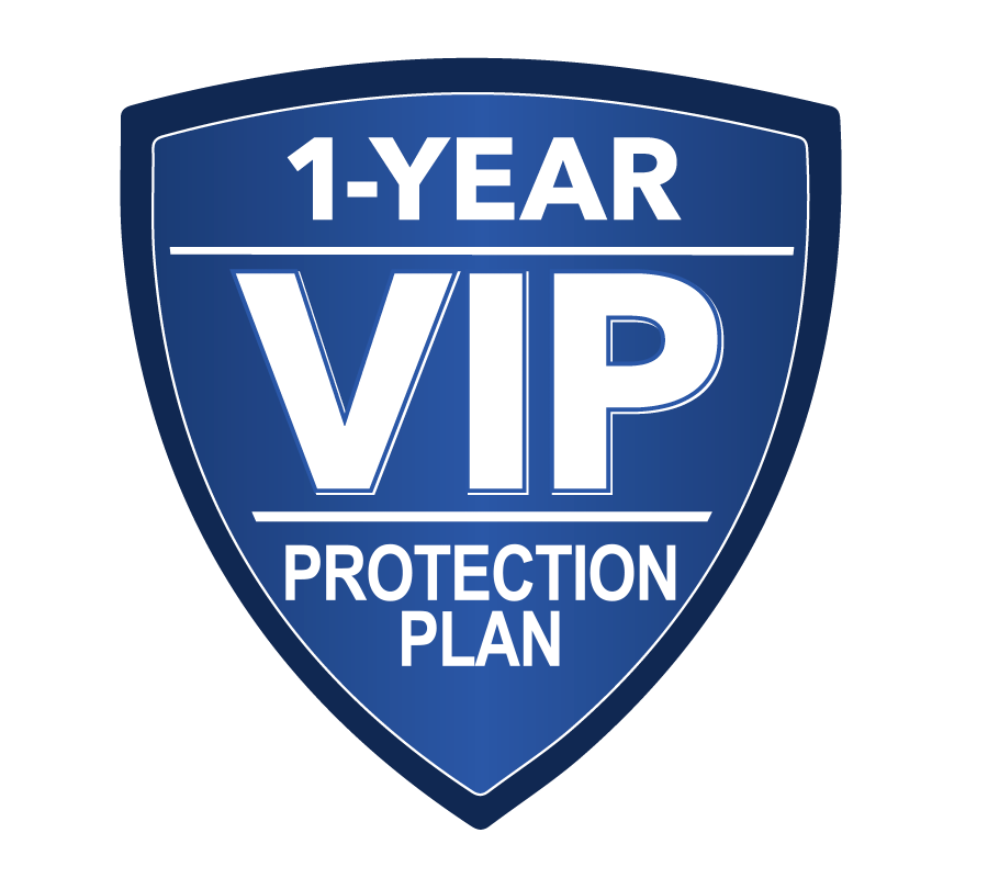 1-Year Protection Plan: 100% Coverage On Damage, Defects, Theft, Loss & Anything Else