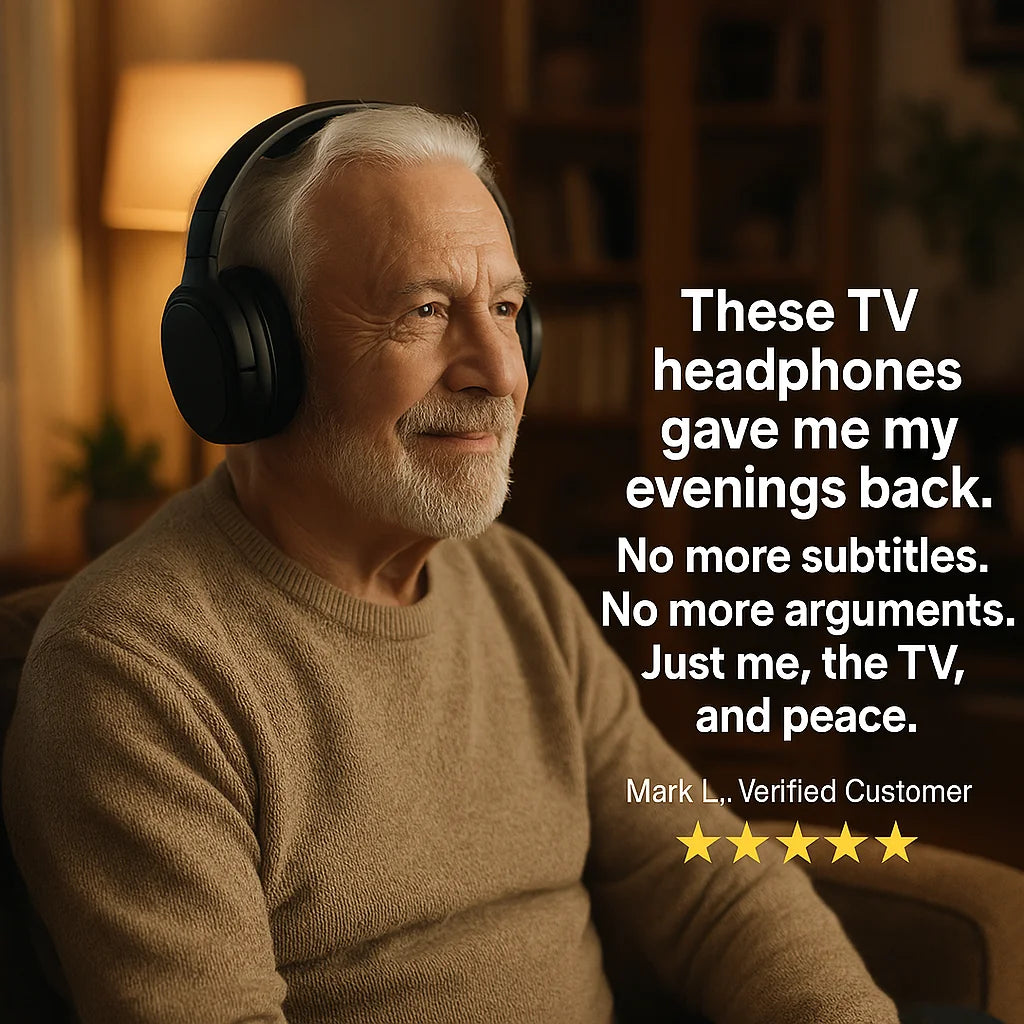 Wireless TV Headphones