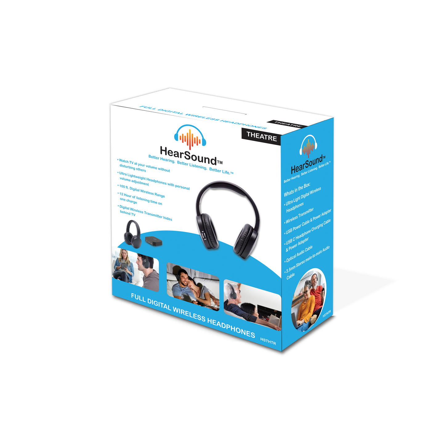 Wireless TV Headphones