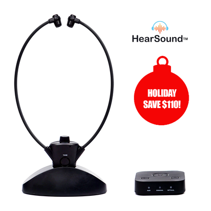 HearSound Platinum – Wireless TV Listening System